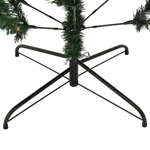 Árvore de Natal - Pinheiro de Natal artificial articulada com suporte 240 cm