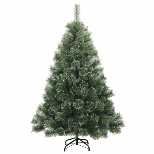 Árvore de Natal - Pinheiro de Natal Artificial com 150 LEDs Verde 150 cm PE e PVC