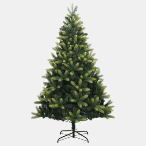 Árvore de Natal - Pinheiro de Natal artificial articulada com suporte 210 cm