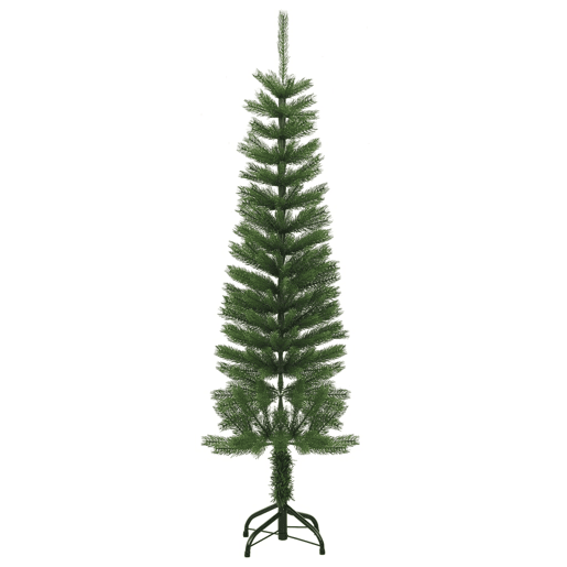 Árvore de Natal - Pinheiro de Natal artificial fina com suporte PE 150 cm