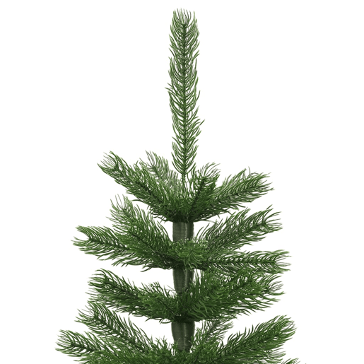Árvore de Natal - Pinheiro de Natal artificial fina com suporte PE 150 cm