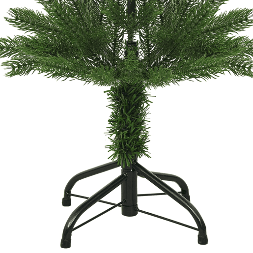 Árvore de Natal - Pinheiro de Natal artificial fina com suporte PE 150 cm