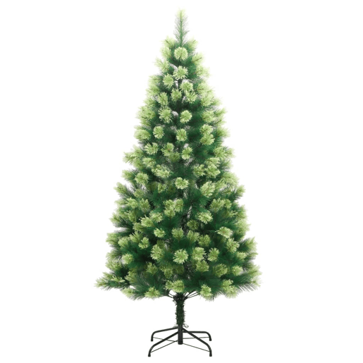 Árvore de Natal - Pinheiro de Natal artificial articulada com suporte 210 cm