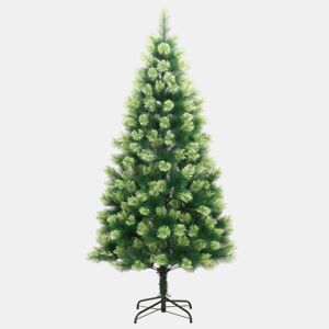 Árvore de Natal - Pinheiro de Natal artificial articulada com suporte 210 cm