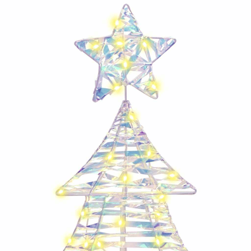 Árvore de Natal - Pinheiro de Natal com 160 LEDs Branco quente 150 cm PET
