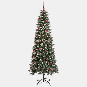 Árvore de Natal - Pinheiro de Natal Artificial com 300 LEDs Verde 86 x 86 x 210 cm