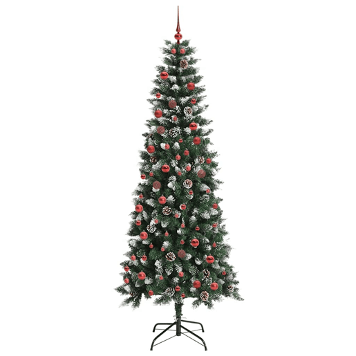 Árvore de Natal - Pinheiro de Natal Artificial com 300 LEDs Verde 86 x 86 x 210 cm