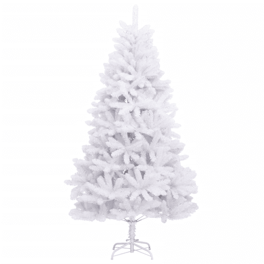 Árvore de Natal - Pinheiro de Natal artificial articulada com suporte 240 cm branco