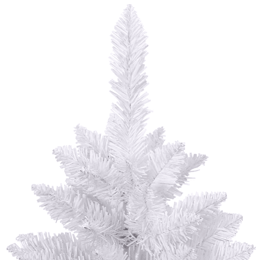 Árvore de Natal - Pinheiro de Natal artificial articulada com suporte 240 cm branco