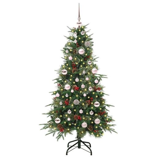 Árvore de Natal - Pinheiro de Natal Articulada Artificial Verde 150 cm PE e PVC