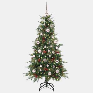 Árvore de Natal - Pinheiro de Natal Articulada Artificial Verde 150 cm PE e PVC