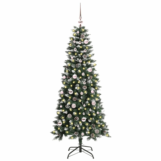 Árvore de Natal - Pinheiro de Natal Artificial com 150 LEDs Verde 66 x 66 x 150 cm