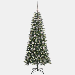 Árvore de Natal - Pinheiro de Natal Artificial com 150 LEDs Verde 66 x 66 x 150 cm