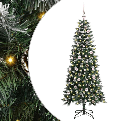 Árvore de Natal - Pinheiro de Natal Artificial com 150 LEDs Verde 66 x 66 x 150 cm