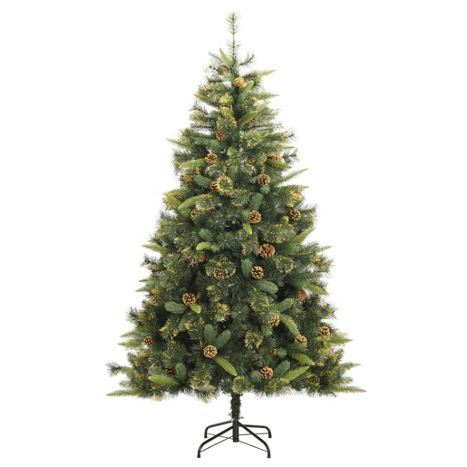 Árvore de Natal - Pinheiro de Natal artificial articulada com pinhas 180 cm Árvore de Natal - Pinheiro de Natal artificial articulada com pinhas 180 cm