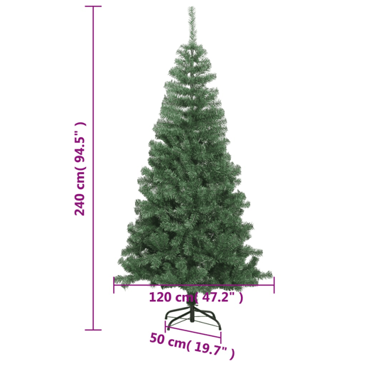 Árvore de Natal - Pinheiro de Natal artificial L, 240 cm, verde