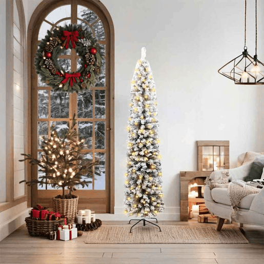 Árvore de Natal - Pinheiro de Natal Artificial Verde 180 cm PVC e Aço e Plástico
