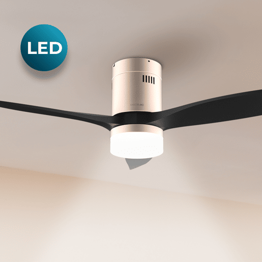 Ventoinhas de teto Aero 5600 Aqua GoldBlack Connected Cecotec Ventoinhas de teto Aero 5600 Aqua GoldBlack Connected Cecotec