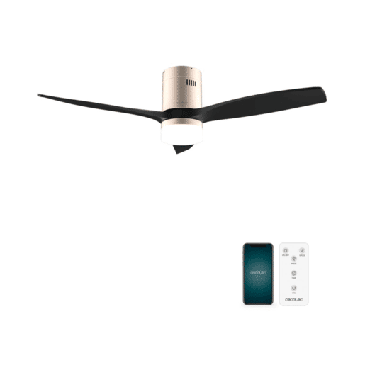 Ventoinhas de teto Aero 5600 Aqua GoldBlack Connected Cecotec Ventoinhas de teto Aero 5600 Aqua GoldBlack Connected Cecotec