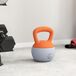 Kettlebell Plástico, Arena Metálica SPORTNOW Kettlebell Plástico, Arena Metálica SPORTNOW Naranja