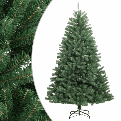 Árvore de Natal - Pinheiro de Natal artificial articulada com suporte 180 cm verde Árvore de Natal - Pinheiro de Natal artificial articulada com suporte 180 cm verde