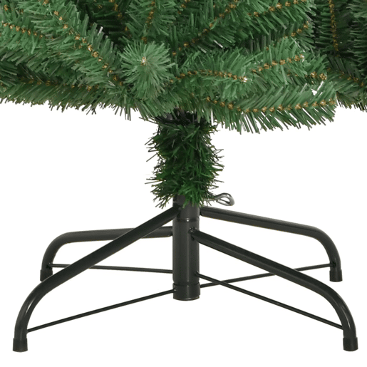 Árvore de Natal - Pinheiro de Natal artificial articulada com suporte 180 cm verde Árvore de Natal - Pinheiro de Natal artificial articulada com suporte 180 cm verde