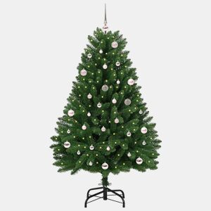 Árvore de Natal - Pinheiro de Natal Artificial com suporte Verde 150 cm PVC e Metal
