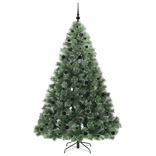 Árvore de Natal - Pinheiro de Natal Artificial com 300 LEDs Verde 210 cm PE e PVC Árvore de Natal - Pinheiro de Natal Artificial com 300 LEDs Verde 210 cm PE e PVC