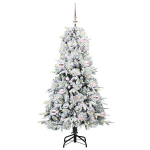 Árvore de Natal - Pinheiro de Natal Articulada Artificial Verde 150 cm PE e PVC