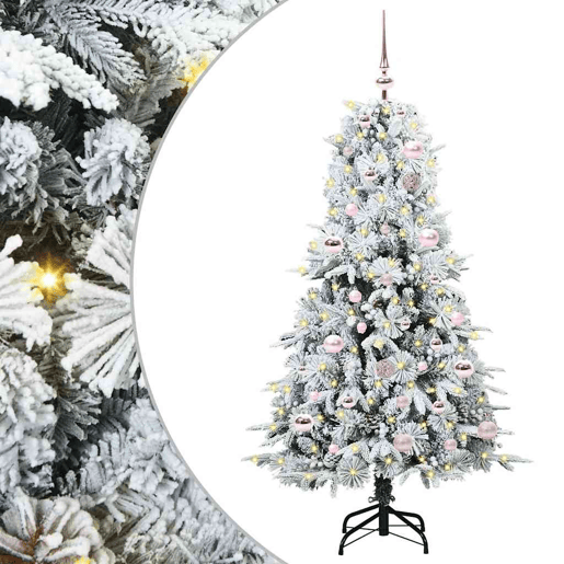 Árvore de Natal - Pinheiro de Natal Articulada Artificial Verde 150 cm PE e PVC