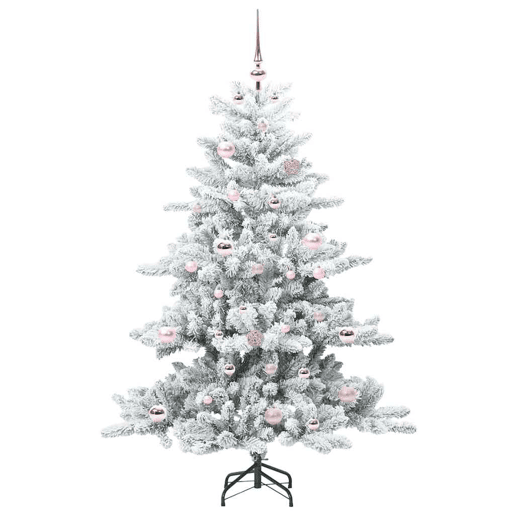 Árvore de Natal - Pinheiro de Natal Articulada Artificial com 150 LEDs 150 cm PVC