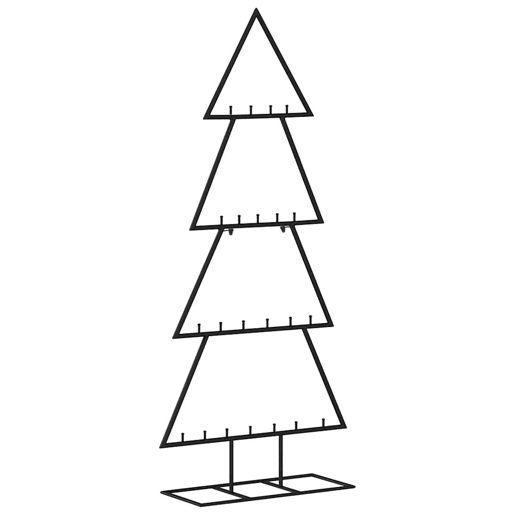 Árvore de Natal - Pinheiro de Natal para decoração 125 cm metal preto Árvore de Natal - Pinheiro de Natal para decoração 125 cm metal preto