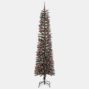 Árvore de Natal - Pinheiro de Natal Artificial com 300 LEDs Verde 58 x 58 x 210 cm