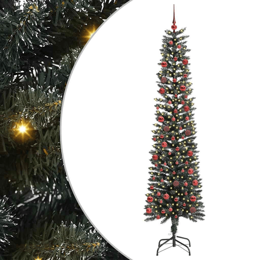 Árvore de Natal - Pinheiro de Natal Artificial com 300 LEDs Verde 58 x 58 x 210 cm