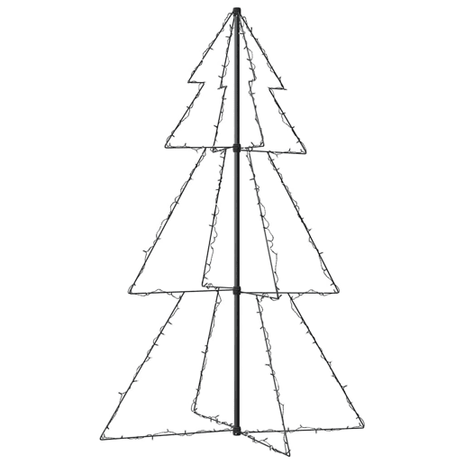 Árvore de Natal - Pinheiro de Natal em cone 200 LEDs 98x150 cm interior e exterior Árvore de Natal - Pinheiro de Natal em cone 200 LEDs 98x150 cm interior e exterior