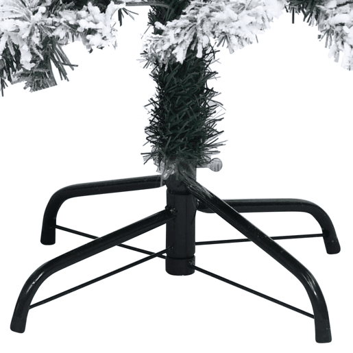 Árvore de Natal - Pinheiro de Natal artificial c flocos de neve 240 cm PVC verde Árvore de Natal - Pinheiro de Natal artificial c flocos de neve 240 cm PVC verde