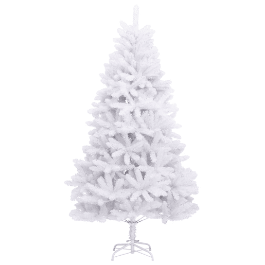 Árvore de Natal - Pinheiro de Natal artificial articulada com suporte 300 cm branco