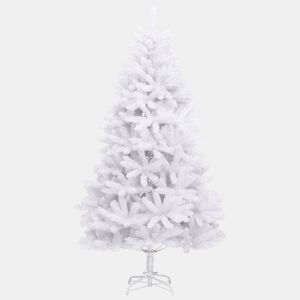 Árvore de Natal - Pinheiro de Natal artificial articulada com suporte 300 cm branco
