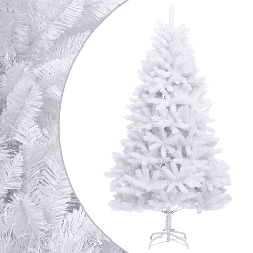 Árvore de Natal - Pinheiro de Natal artificial articulada com suporte 300 cm branco