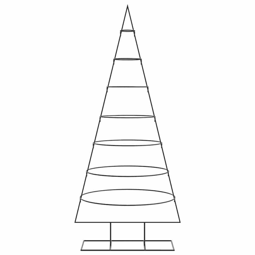 Árvore de Natal - Pinheiro de Natal para decoração 180 cm metal preto Árvore de Natal - Pinheiro de Natal para decoração 180 cm metal preto