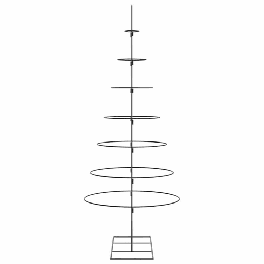 Árvore de Natal - Pinheiro de Natal para decoração 180 cm metal preto Árvore de Natal - Pinheiro de Natal para decoração 180 cm metal preto