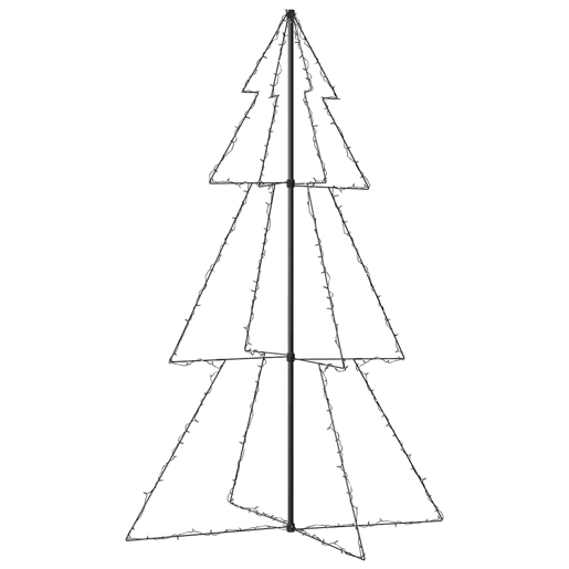 Árvore de Natal - Pinheiro de Natal em cone 240 LEDs 118x180 cm interior e exterior