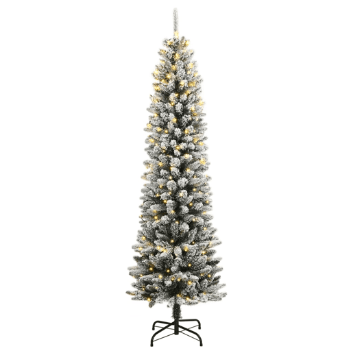 Árvore Natal - Pinheiro de Natal artificial c 300 luzes LED e flocos de neve 180cm Árvore Natal - Pinheiro de Natal artificial c 300 luzes LED e flocos de neve 180cm