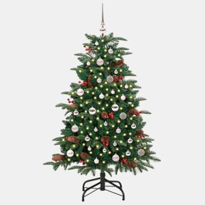 Árvore de Natal - Pinheiro de Natal Artificial Verde 150 cm PVC, Metal e Plástico