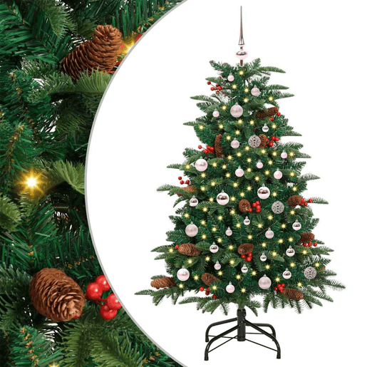 Árvore de Natal - Pinheiro de Natal Artificial Verde 150 cm PVC, Metal e Plástico