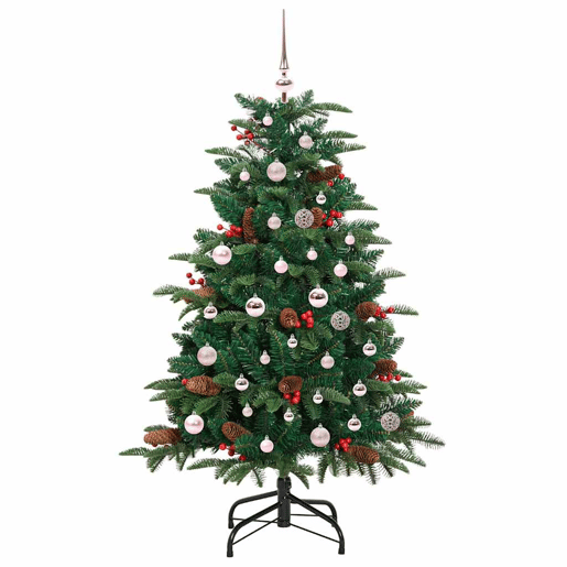 Árvore de Natal - Pinheiro de Natal Artificial Verde 150 cm PVC, Metal e Plástico