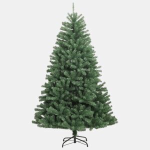 Árvore de Natal - Pinheiro de Natal artificial articulada com suporte 210 cm verde