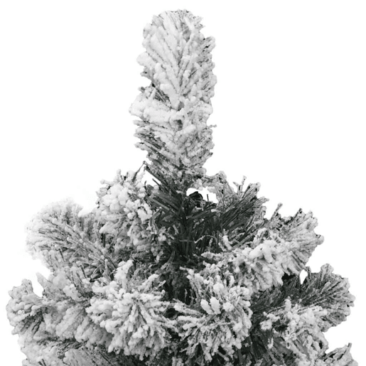 Árvore de Natal - Pinheiro de Natal artificial articulada c flocos de neve 150 cm