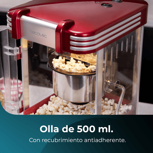 Máquina de pipocas Cecotec Fun&Taste Pu2019Corn Classic 300 W Vermelho Máquina de pipocas Cecotec Fun&Taste Pu2019Corn Classic 300 W Vermelho