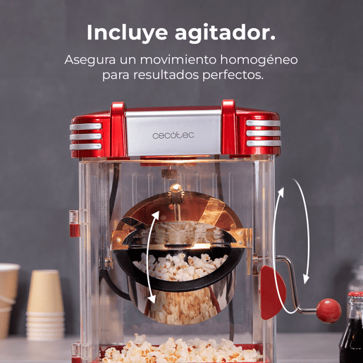 Máquina de pipocas Cecotec Fun&Taste Pu2019Corn Classic 300 W Vermelho Máquina de pipocas Cecotec Fun&Taste Pu2019Corn Classic 300 W Vermelho